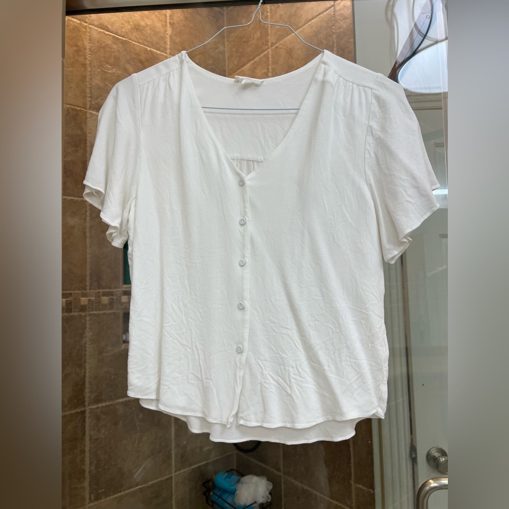 White blouse from A Loves A